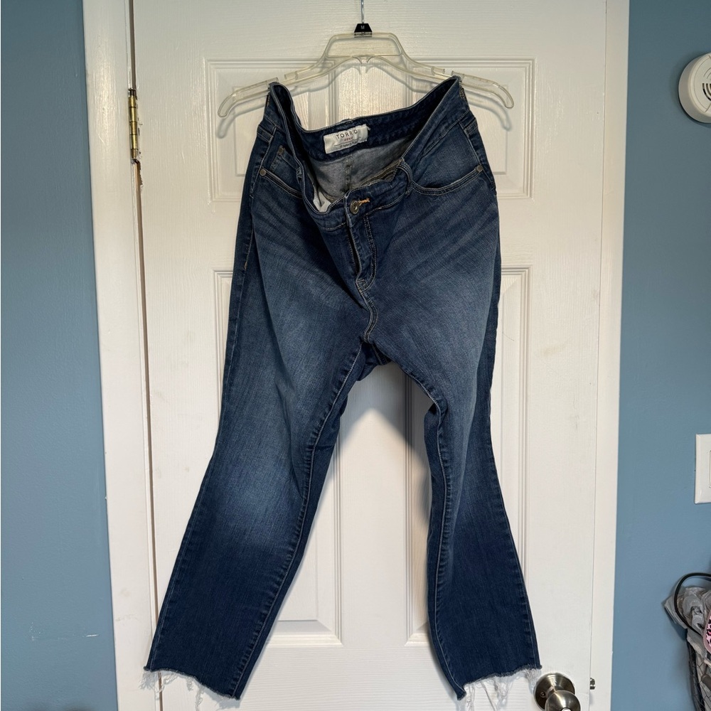 Torrid Blue Skinny Leg Jeans